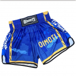 Sinised kamuflaažiga Muay Thai Kickboxing Poks MMA UFC Vabaaja l&uuml;hikesed p&uuml;ksid J&otilde;usaal Sport Unisex Mehed Naised Treening Kiiresti kuivavad Elastne K&otilde;rge v&ouml;&ouml;koht Treening S