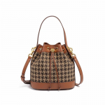 Moodne &uuml;hesilmaline crossbody kott, ni&scaron;&scaron; ruuduline &auml;mbrikott, retro suure mahutavusega k&auml;ekott