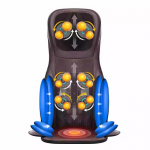 JAIYORL Massaažitool soojendusega Shiatsu kaelale, seljale, kaasaskantav kompressi ja rullmassaažiga &otilde;lgadele, kogu keha valudele US Plug must