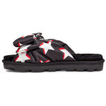UGG Lushette Puffer T&auml;htedega Kangas Mugavad Vabaaja Mood Sussid Naiste sussid Must 1111031-BSTRS 36