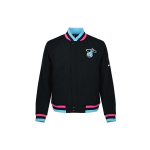 Nike Nba Miami Heat Jakk Meeste &Uuml;ler&otilde;ivad Must AH5285-010 S