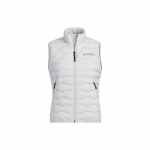 Adidas Hanasulgedest Kootud Baffel-vesti 800 t&auml;itega &Uuml;hev&auml;rviline Logo V&auml;lispordiks Sulgvest Naistele Vestid Helehall IT8691 XS
