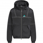 Adidas Varustuse seeria SS25 Vaba l&otilde;ikega kapuutsiga soe spordipartsuledest jakk Meeste jakk Must KA7979 XL