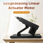 100V-240V 45mm K&auml;iguga Mini Lineaarne Ajam DC Elektrimootor Teleskoopiline Lineaarne Ajam Edasi-tagasi Liikumise Mehhanismi &Uuml;hendusosa