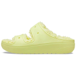 Crocs Classic Fuzzy Slipperid Unisex Slipperid Kollased 207446-75U 37-38 beige