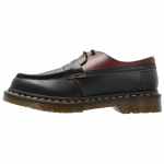 MM6 Maison Margiela X Dr. Martens 1461 Nahast Slip-On &Uuml;mmarguse Ninaga Loaferid Unisex Loaferid Must Punane 32184002 36