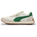 Puma Runtamed Series Retro Mugavad Madalad Vabaajajalatsid Unisex Tossud Valge Roheline 401605-01 35.5