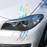 2tk Monster Claw Marks Auto esitulede k&uuml;&uuml;niste t&auml;histe esitulede kleebis Autokleebise triibud kriimustus vin&uuml;&uuml;lkleebis universaalne enamikule 2pcs