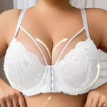 Euroopa ja Ameerika suured rinnad panevad sind v&auml;iksem v&auml;lja n&auml;gema Nuppudega eest avatav &otilde;huke push-up rinnahoidja naistele Seksikas pitsrinnahoidja kauni seljaosaga 110F