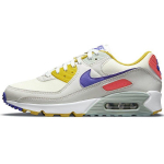 Nike Air Max 90 Summit White Multi Naiste tossud Kreemjas Valge Pistaatsiapruun-K&uuml;lm DA8726-100 36.5