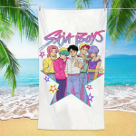 K-POP R&auml;tikud D-Demon-Hunters Mikrokiud Liivavastane Kiiresti Kuivav Vannir&auml;tik Parimad S&uuml;nnip&auml;evakingitused T&uuml;drukutele Naistele Ujumispeoks 80x160cm&1pc