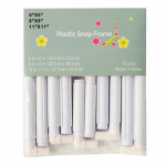 3 suuruses ristpistes tikandiraam ruudukujuline tikandiraam tikandiraam PVC klambriga raam tikand quilting raam valge