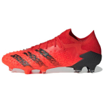 Adidas Predator Freak.1 Low FG Demonskin - P&auml;ikesepunane Meeste Tennised P&otilde;hiv&auml;rvi Must FY6266 42⅔