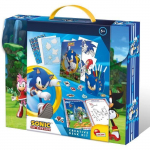 Kit de bureau cr&eacute;atif - Activit&eacute;s cr&eacute;atives - LISCIANIGIOCHI - Sonic - D&egrave;s 5 ans