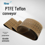 Teflonv&otilde;rguga konveierilint - K&otilde;rge temperatuuri, korrosiooni ja kulumiskindel 10*10 Mesh Conveyor Belt; Coffee, White, Black