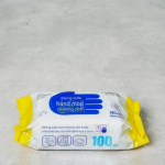 100 S&ouml;&ouml;gisoodaga k&auml;tepuhastuslappi (19 x 16cm, 7.5 x 6.3 )