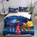 Trollik&uuml;tid Hooaeg 1 (2016. aasta) Voodipesukomplektid Voodikate Tekk Tekikott Padjap&uuml;&uuml;r 2-3osalised Komplektid Laste T&auml;iskasvanute Magamistoa Dekoor EU Single 135x200cm