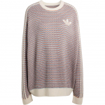 Adidas Originals FW25 P&uuml;hadepakett Kootud Vabaaja Puhkuse stiil L&otilde;tv l&otilde;ige Pullover Pikkade varrukatega kampsun Meeste kampsun KQ6292 S