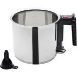 Vann-marie - GSW - 16 cm - 1, 5 L - Kahekordne sein ja reservuaar - Induktsioon - Roostevaba teras hall