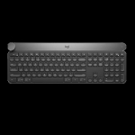 Logitech CRAFT traadita klaviatuur loova sisestusketta ja funktsiooniklahvidega
