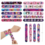 12/24/36/48 tk Anime KPop Demon Hunters Klapirihmad S&uuml;nnip&auml;evapeo Meened Kingitus Anime Rollim&auml;ngu Klapirihmad Peotarbed 36pcs pink