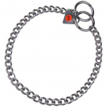 Collier &eacute;trangleur - HS Sprenger - 45cm x 2mm - Acier inoxydable - Maillons fins torsad&eacute;s - Pour chien moyen
