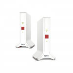 AVM FRITZ!Mesh Set 4200 Ripetitore Wi-Fi 6 Dual-band 4200 Mbit/s 2-pack Rosso/Bianco