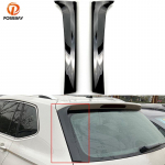L&auml;ikiv must paar tagaakna k&uuml;lgspoiler VW Tiguan MK2 2017 2018 2022 2023 tarvikud Glossy Black