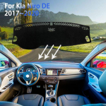 Armatuurlaua Kate V&auml;ltige Valgustusmatt Instrumentide Platvormi Matt Kia Niro DE 2017~2022 Sobib H&uuml;briid E-Niro Salongi Liistud Polyester Red Edge