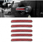 Exterior Door Handle erts Cover Trim for 4-Door Jeep Wrangler JK JKU 2007-17