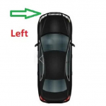 VW Golf 6 A6 MK6 GTD GTI 2009 2010 2011 2012 2013 Eesmise kaitseraua esitulede pesuri d&uuml;&uuml;si kate kork Vasak v&otilde;i Parem 1pc x Left Side