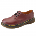 Moodsad naturaalsest nahast vabaajajalatsid meestele Klassikalised Retro Brogue Kingad Meeste Ametlikud &Auml;ri- kontori kingad Meeste Pulmapidu Derby Kingad 35 punane