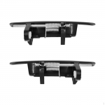 2Pcs Outside Door Handle Passenger Driver Side Repair Easy to Install Professional Replacement