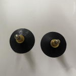 TR218A Rehviklapi varred Must Kumm TR218A Klapis&uuml;damiku korpused Asendusklapid 2 tk 2pcs gray