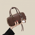 Ehtne Nahk Naiste Mitmek&uuml;lgne Crossbody Boston Padi K&auml;ekott 2025 Coffee (Viney)