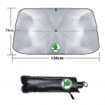 Car Windshield Sun Shade Cover Anti UV Sun Parasol Accessories for Skoda fabia octavia Rapid kodiaq superb 3 A4 A5 A7 Mk3 karoq must