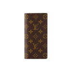 LOUIS VUITTON Brazza klassikaline vana lillemustusega karp-ava-sulgemisega pikk stiil l&otilde;uendist kaardihoidjaga rahakott naiste stiil pruun One Size-Gift Set(Basic Set+Box+Shopping Bag) pruun