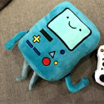 Anime Finn Jake BMO Pehmed t&auml;idisloomad Nukud Loov Seiklusaeg Palusm&auml;nguasjad Multikakujulised t&auml;idisnukud Lastekingitused 28cm white