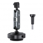 Tegevuskaamera iminappkinnitus GoPro jaoks, Insta360 jaoks, DJI jaoks, 360 kraadi reguleeritav autoklaasi kinnitus, kokkupandav spordikaamera hoidik hall