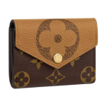 Louis Vuitton Zo&eacute; Monogram Nahkpolsterdatud L&otilde;uend Rahakott Naiste rahakott Pruun M80725 Gift Set(Basic Set+Box+Shopping Bag)