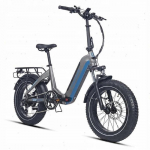 JOBOBIKE Romer PRO V&eacute;lo &eacute;lectrique 250 W 48 V 15 Ah Pliable 25 km/h 7 vitesses 20 pouces