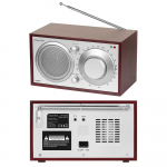 Kruger&Matz FM/AM k&ouml;&ouml;giraadio, v&otilde;imas k&otilde;lar, AUX-pesa 3,5 mm