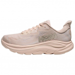 HOKA ONE ONE CLIFTON 10 Running Shoes Women's Beige Pink 1162031-BWDR 38⅔