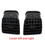 YAOCAISS For Great Wall Wingle 3 wingle 5 For Isuzu D-Max MU-X Chevrolet Dashboard Air Outlet Air Conditioner Cool Warm A/C Center Left Right black