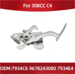 7934C6 7934E4 For Peugeot 308CC for Citroen C4 Hood latch Door Hinge Stop Check Strap Limitery 9678243080 white