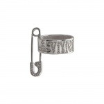 Vivienne Westwood Moodne Isiksus Kirjaklamber 925 H&otilde;bedane S&otilde;rmus Naiste s&otilde;rmused 6404007701P102P102 Box,L,Silver