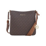 Michael Kors MK Jet Set Travel Logoga kaetud l&otilde;uendist &otilde;lakott Naiste kotid Pruun 35S5GTVC1B-BROWN Basic Set (Bag+Dust Bag)