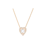 Swarovski Sparkling Dance S&uuml;damekujuline Kristallkaelakee Naistele kaelakee 5284188 White