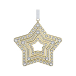 Swarovski Holiday Magic T&auml;hekujuline Kristall Ripats Unisex ripats Kuldne 5655938 Box (Random Color)