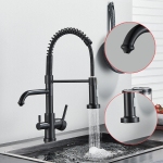 3-&uuml;hes veefilter puhasti k&ouml;&ouml;givalamu kraani allat&otilde;mmatav pihusti 2 k&auml;epidemega kraan